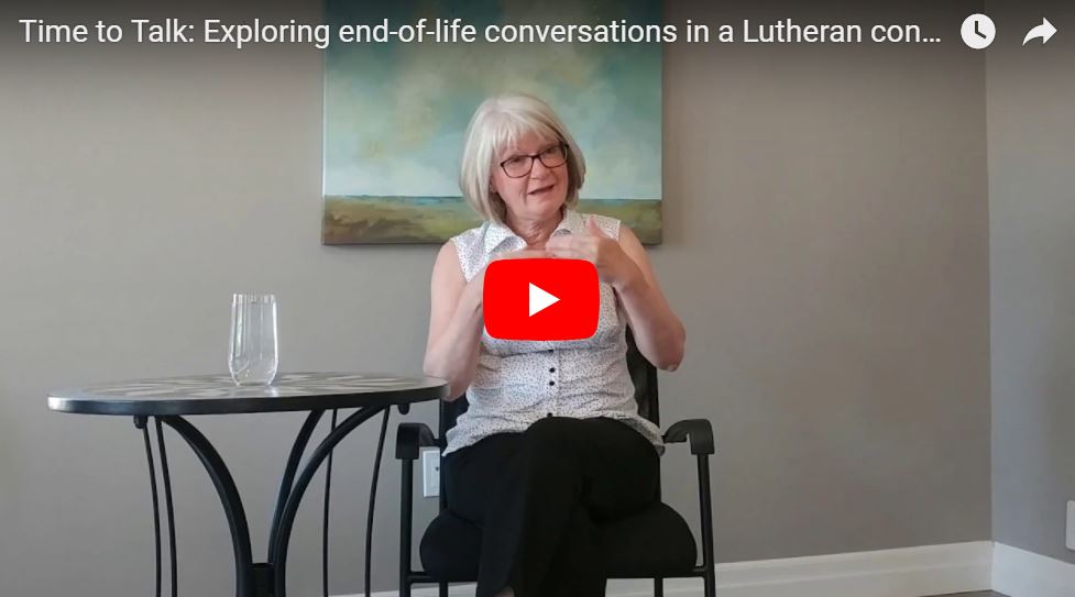 A Lutheran Reverend shares her view on Advance Care Planning & faith communities
